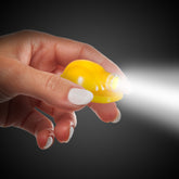 LED Yellow Construction Hat Keychain